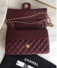 Сумка Medium Classic Double Flap Bordeaux